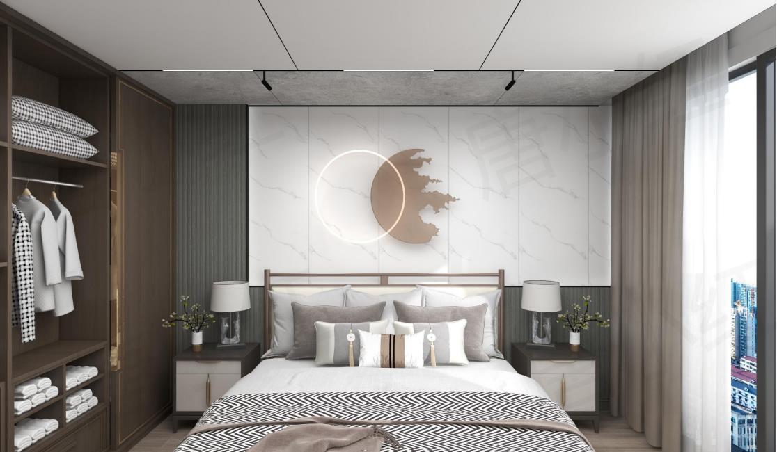 磁吸轨道灯效果图