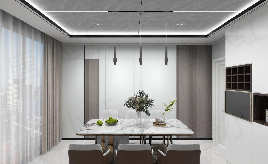 磁吸轨道灯效果图